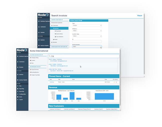 Node14 Search Interfaces